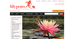 Desktop Screenshot of lilypons.com
